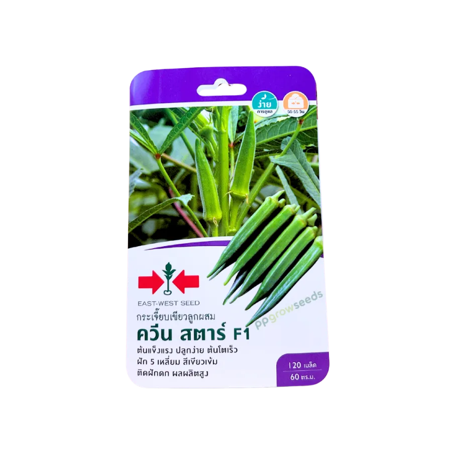กระเจี๊ยบเขียว ควีน สตาร์ F1